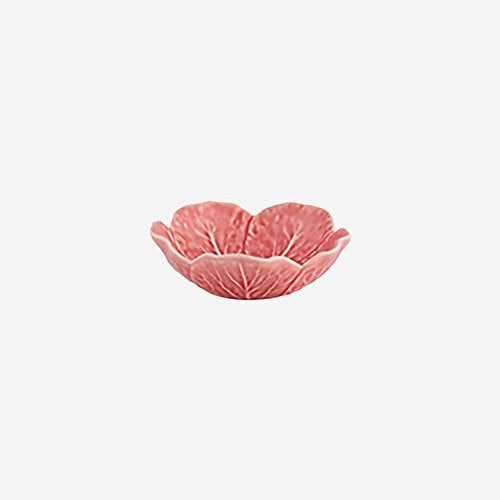 BORDALLO PINHEIRO Cabbage Pembe Seramik Çorba Kasesi 12 Cm