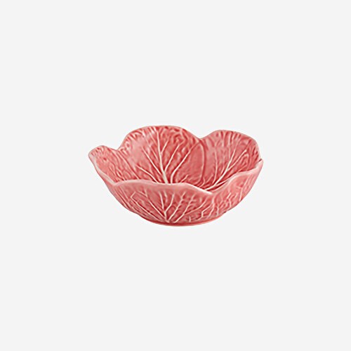BORDALLO PINHEIRO Cabbage Pembe Seramik Servis Kasesi 17,5 Cm