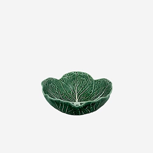BORDALLO PINHEIRO Cabbage Yeşil Seramik Servis Kasesi 17,5 Cm