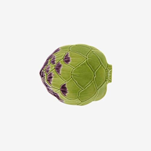 BORDALLO PINHERIO Artichoke Yeşil Seramik Pasta Tabağı 17 Cm