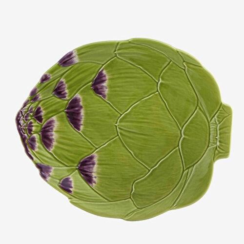 BORDALLO PINHERIO Artichoke Yeşil Seramik Servis Tabağı