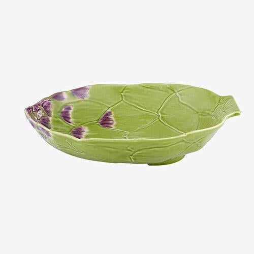 BORDALLO PINHERIO Artichoke Yeşil Seramik Servis Kasesi 28 Cm