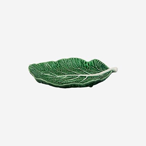BORDALLO PINHERIO Cabbage Yeşil Seramik Servis Tabağı 25 Cm