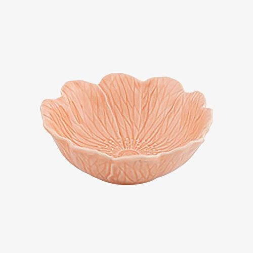 BORDALLO PINHERIO Flora Pembe Seramik Kase 17 Cm