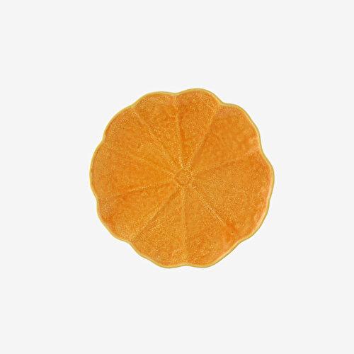 BORDALLO PINHERIO Pumpkin Turuncu Seramik Yemek Tabağı 27,5 Cm