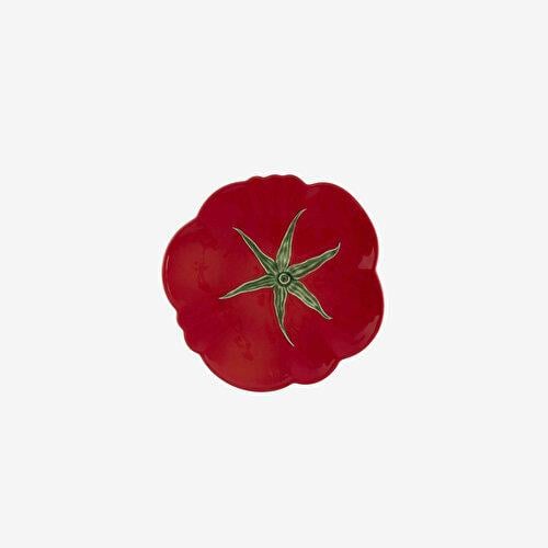 BORDALLO PINHERIO Tomato Kırmızı Seramik Yemek Tabağı 29 Cm