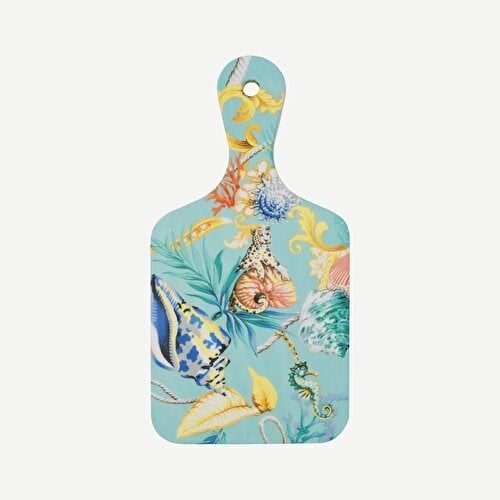 Baci Milano St. Tropez Turkuaz Melamin Sunum Tahtası 12,5X25 Cm