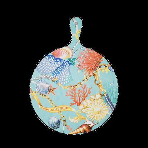 Baci Milano St. Tropez Turkuaz Melamin Sunum Tahtası 31,5X41,8 Cm