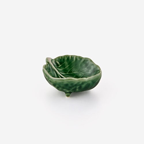 Bordallo Pinheiro Cabbage Yeşil Seramik Servis Kasesi 9 Cm
