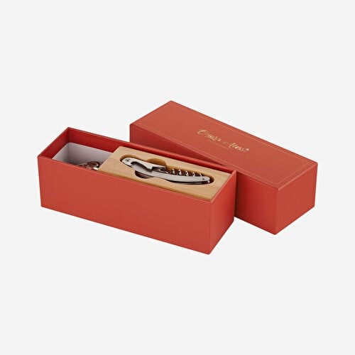 Chiara Alessi Acacia Elegance Kahverengi Bambu Tirbuşon 6,5 × 14 × 6,5 Cm