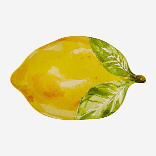 Chiara Alessi Amalfi Sarı Melamin Tepsi 28 Cm