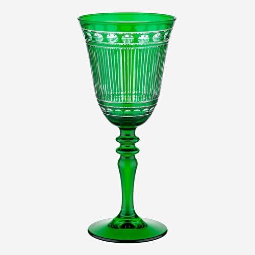 Chiara Alessi Fortino Yeşil Cam Kadeh 270 Ml