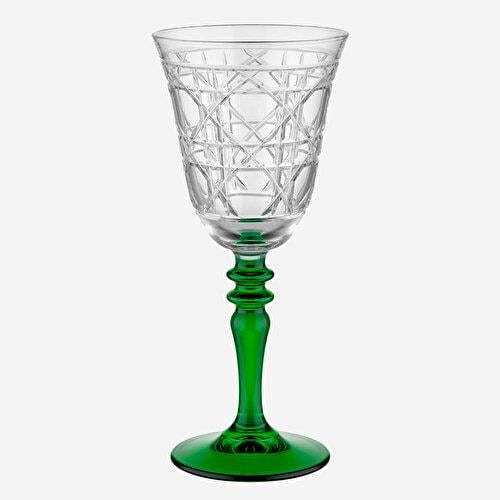Chiara Alessi Gloria Yeşil Cam Kadeh 270 Ml