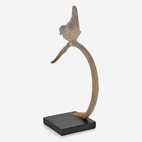 Chiara Alessi Krem Poliresin Dekoratif Obje 17,2X11,6X36 Cm
