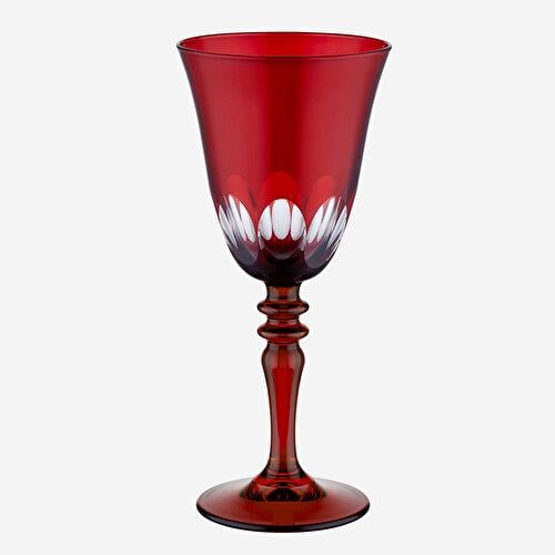 Chiara Alessi Nora Kırmızı Cam Kadeh 270 Ml