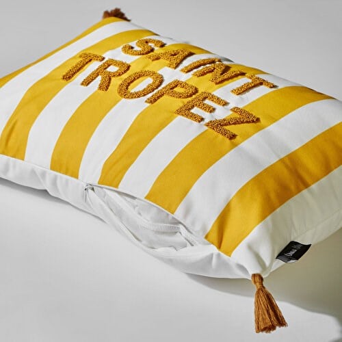 Chiara Alessi Saint Tropez Sarı Polyester Dekoratif Obje 35X50 Cm