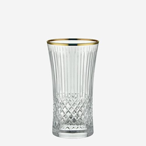 Chiara Alessi Şeffaf Cam Su Bardağı 300 Ml
