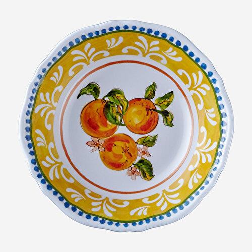 Chiara Alessi Sorento Sarı Melamin Kase 19 Cm