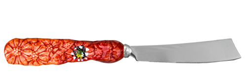 EDELWEISS ITALY Camomilla Kırmızı Seramik Kek Bıçağı 
