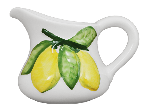 EDELWEISS ITALY Limoni Beyaz Seramik Sürahi 500 Ml