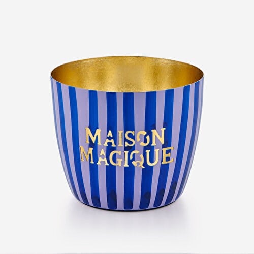 Gift Company Mavi Demir Maison Magique Mumluk 8X5x10 Cm