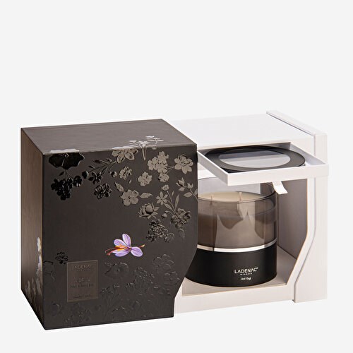 LADENAC MILANO Lui & Lei Siyah Seramik Mum 630 Gr