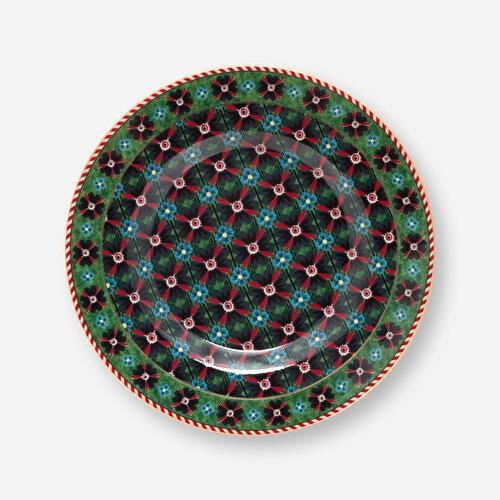 Pip Studio Berry Blues Yeşil Porselen Petit Four Tabağı 12 Cm