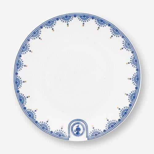 Pip Studio Blue Bird Beyaz Porselen Petit Four Tabağı 12 Cm