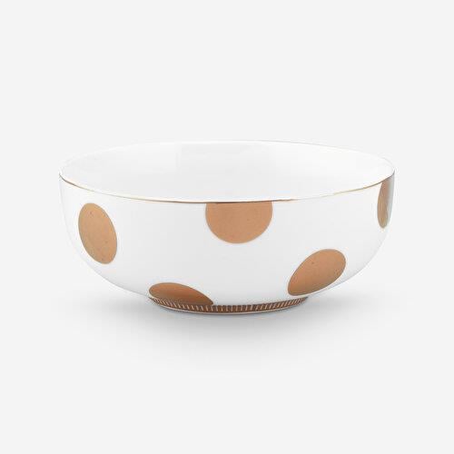 Pip Studio Dot Delight Beyaz Porselen Kase 15 Cm