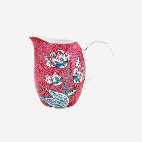 Pip Studio Flower Festival Kırmızı Porselen Sütlük 250 Ml