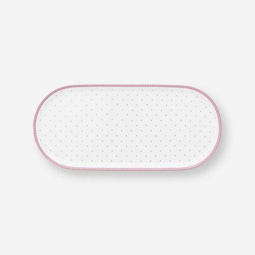 Pip Studio Jolie Beyaz Porselen Servis Tabağı 25 Cm