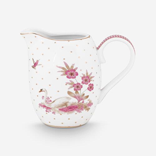 Pip Studio Jolie Beyaz Porselen Sütlük 250 Ml