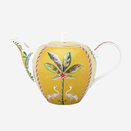 Pip Studio La Majorelle Sarı Porselen Demlik 1600 Ml