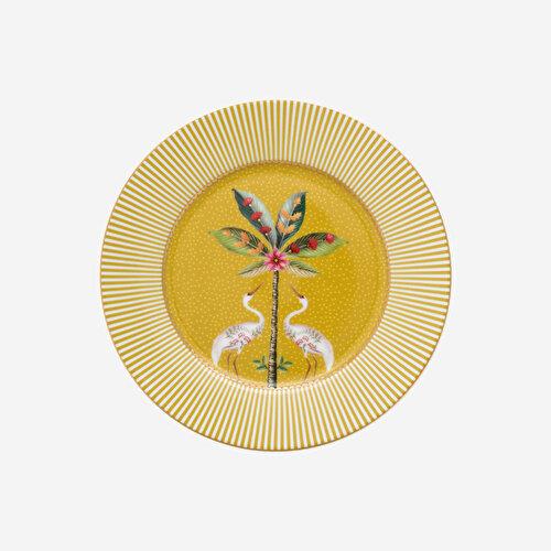 Pip Studio La Majorelle Sarı Porselen Pasta Tabağı 17 Cm