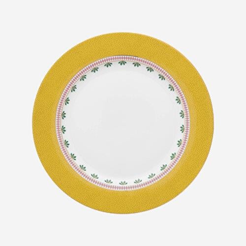 Pip Studio La Majorelle Sarı Porselen Yemek Tabağı 26,5 Cm