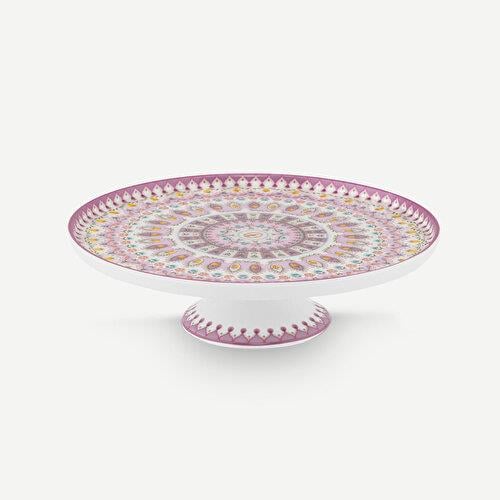 Pip Studio Lily & Lotus Mor Porselen Kek Standı 21 Cm
