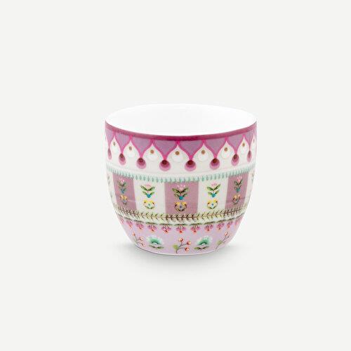 Pip Studio Lily & Lotus Mor Porselen Yumurtalık 5 Cm