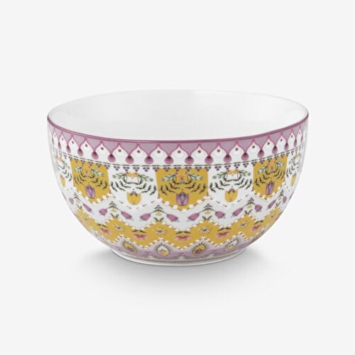 Pip Studio Lily & Lotus Sarı Porselen Çorba Kasesi 12 Cm