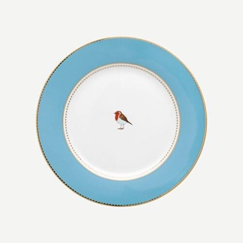 Pip Studio Love Birds Mavi Porselen Kahvaltı Tabağı 21 Cm