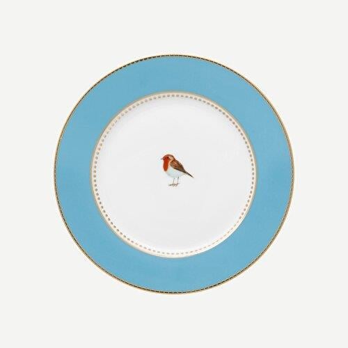 Pip Studio Love Birds Mavi Porselen Pasta Tabağı 17 Cm