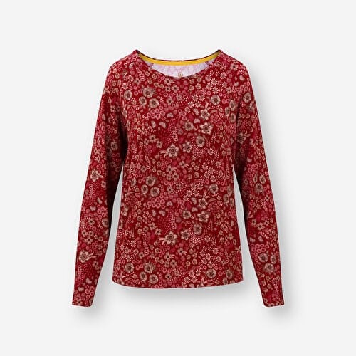 Pip Studio Tina Kırmızı Viscose Bluz