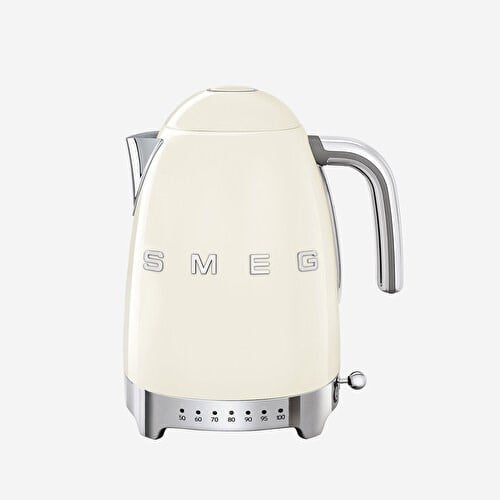 SMEG Krem Paslanmaz Çelik Su Isıtıcı