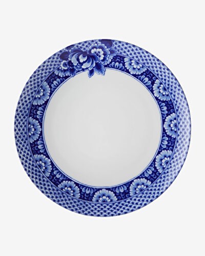 Vista Alegre Blue Ming Mavi Porselen Yemek Tabağı 28 Cm