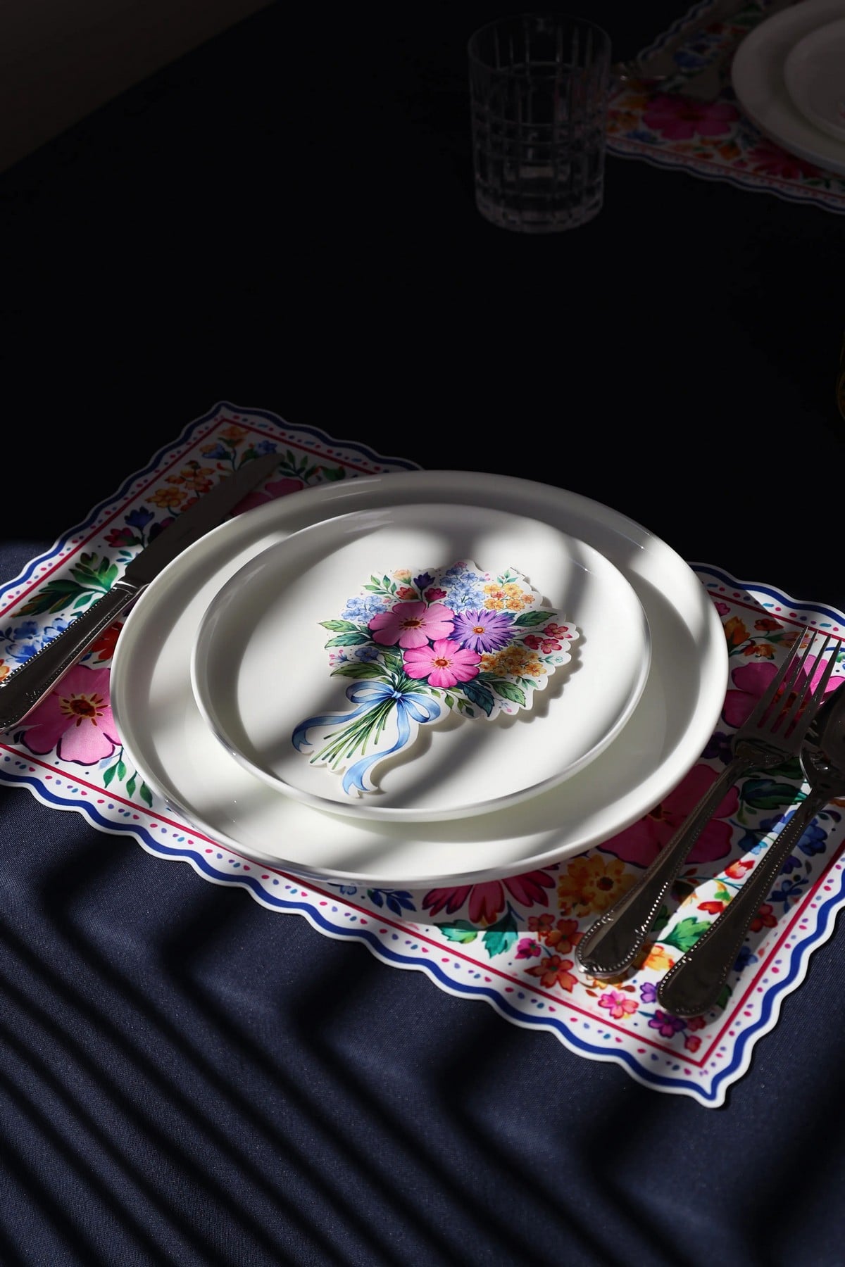Color Bloom 6lı Amerikan Servis Seti