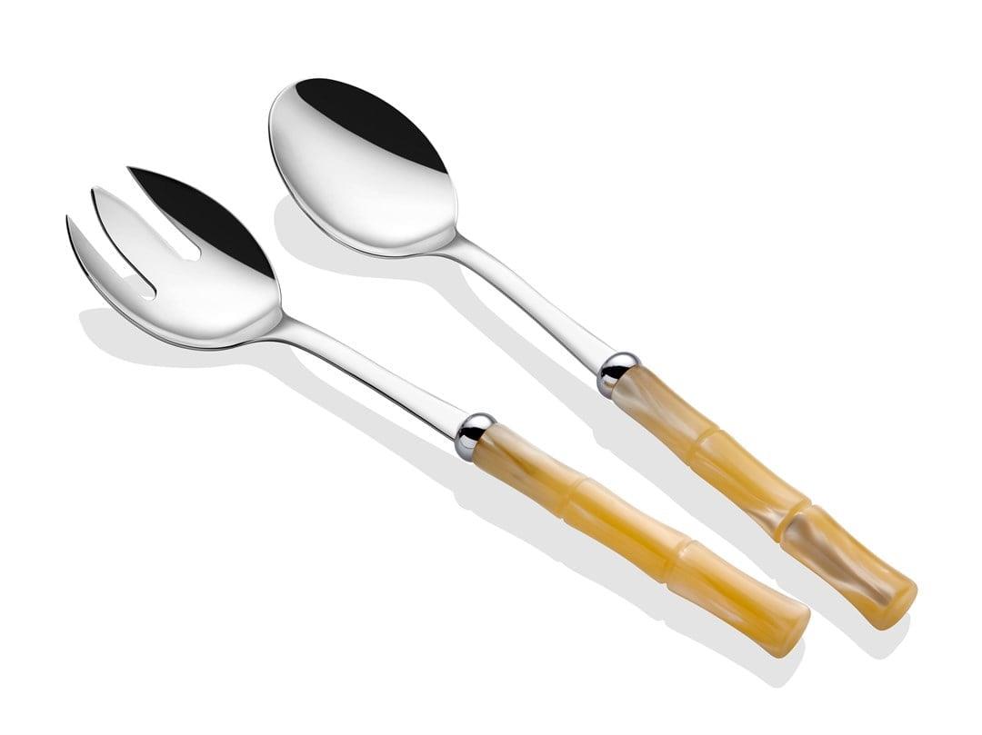 Rivadossi Bamboo Kemik Salata Servis Seti