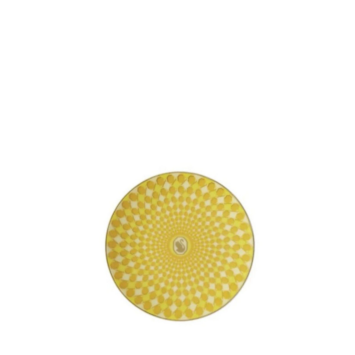 Signum Jonquil Sarı Porselen Düz Tabak 10 cm