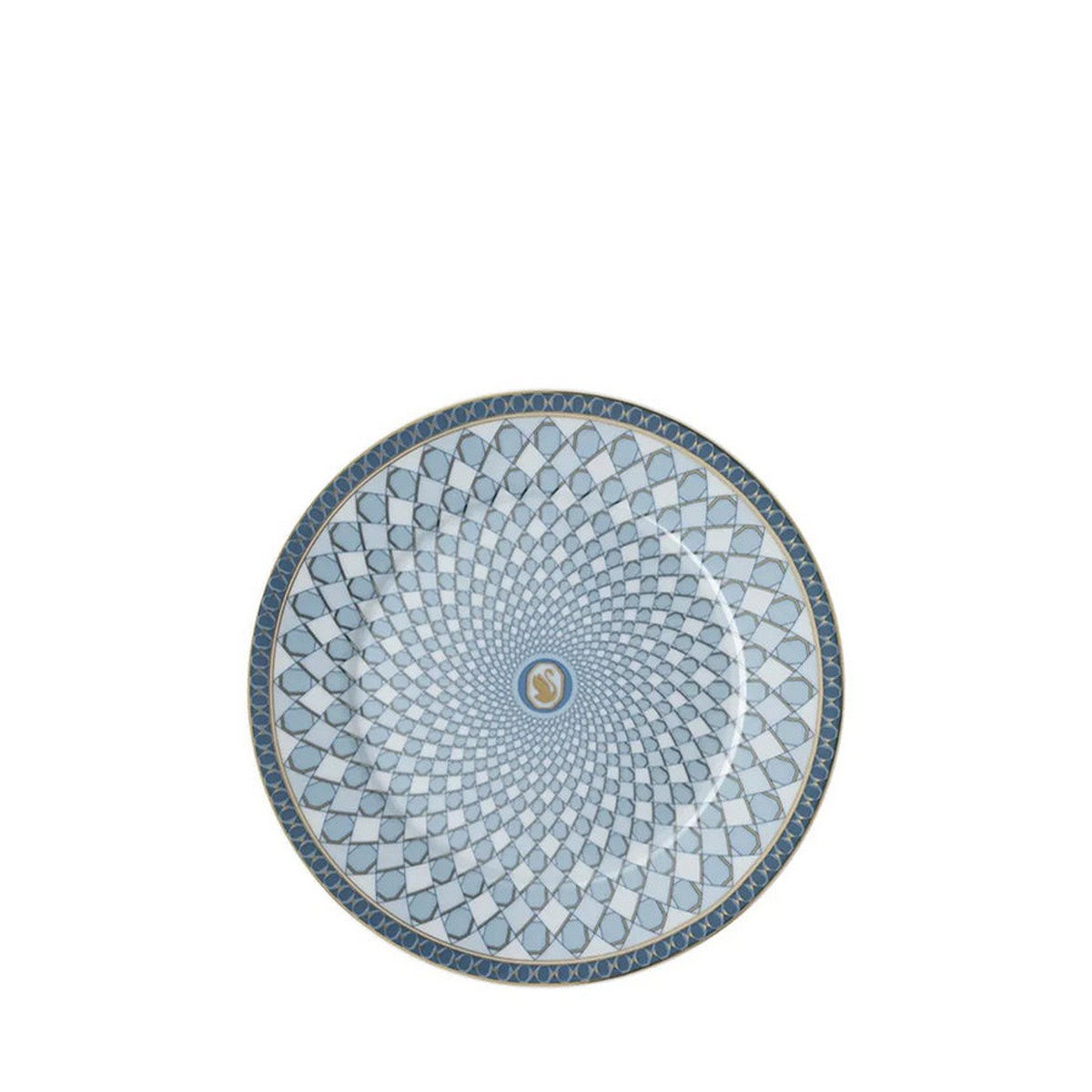 Signum Azure Mavi Porselen Ekmek Tabağı 18 cm
