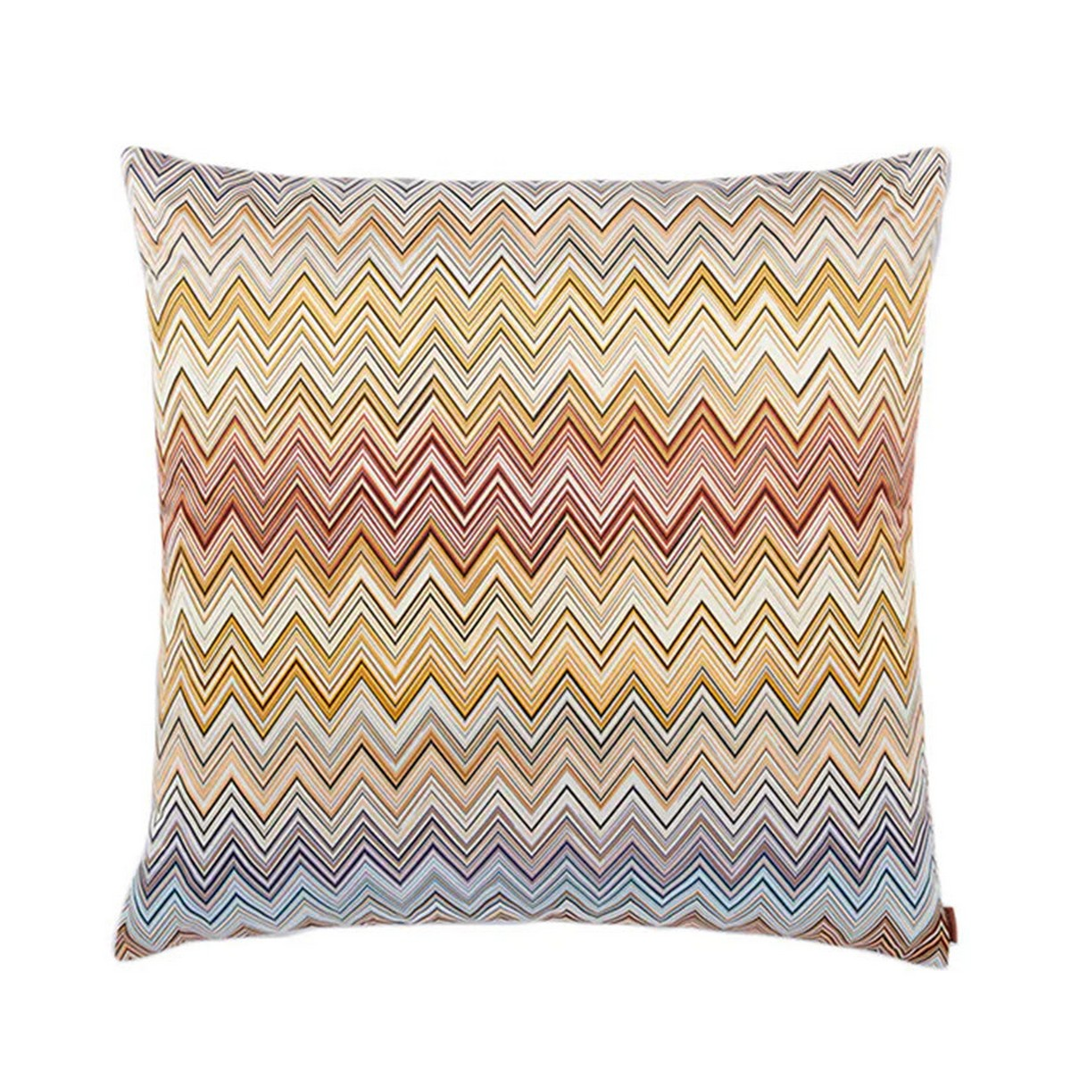 Jarris 148 Bej Çok Renkli Zigzag Desenli Dekoratif Yastık 60 x 60