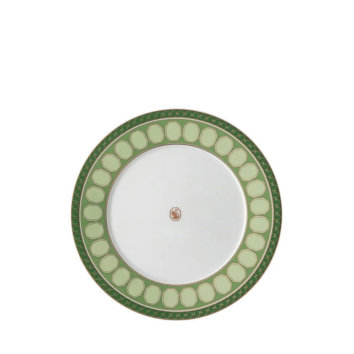 Signum Fern Yeşil Porselen Pasta Tabağı 23 cm