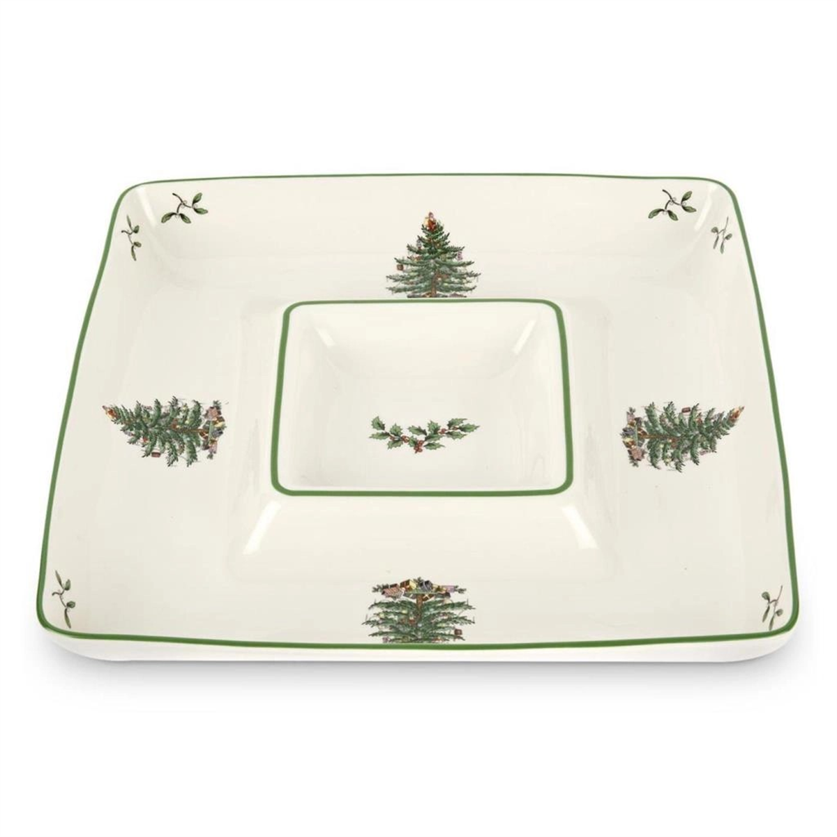 Christmas Tree Chip & Dip kare servis